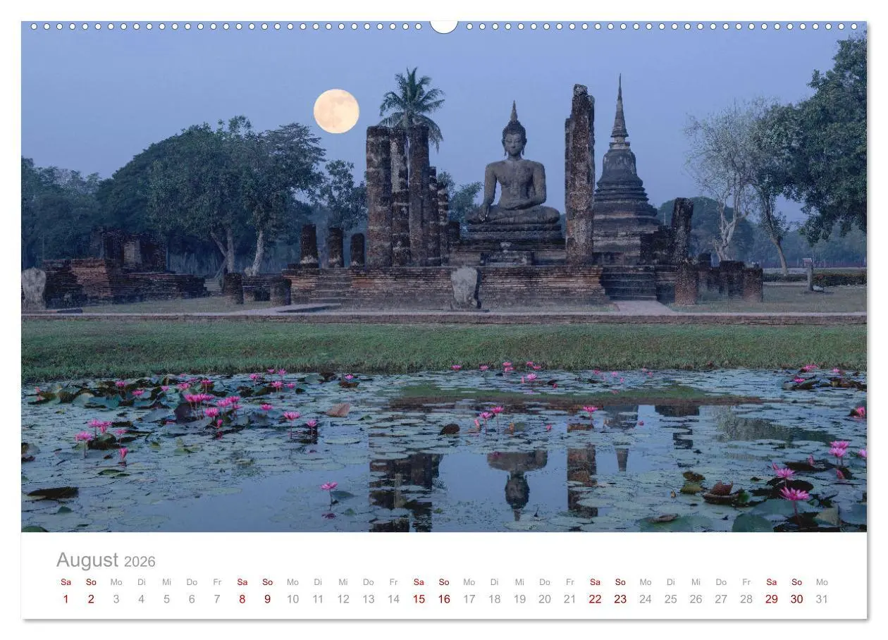 Bild: 9783457576892 | BUDDHA - Im Reich der Achtsamkeit (Wandkalender 2026 DIN A2 quer),...