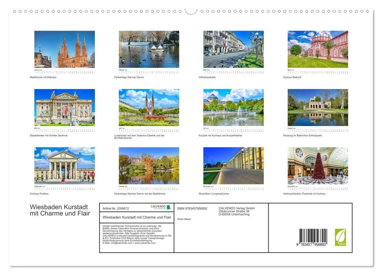 Bild: 9783457956892 | Wiesbaden Kurstadt mit Charme und Flair (hochwertiger Premium...