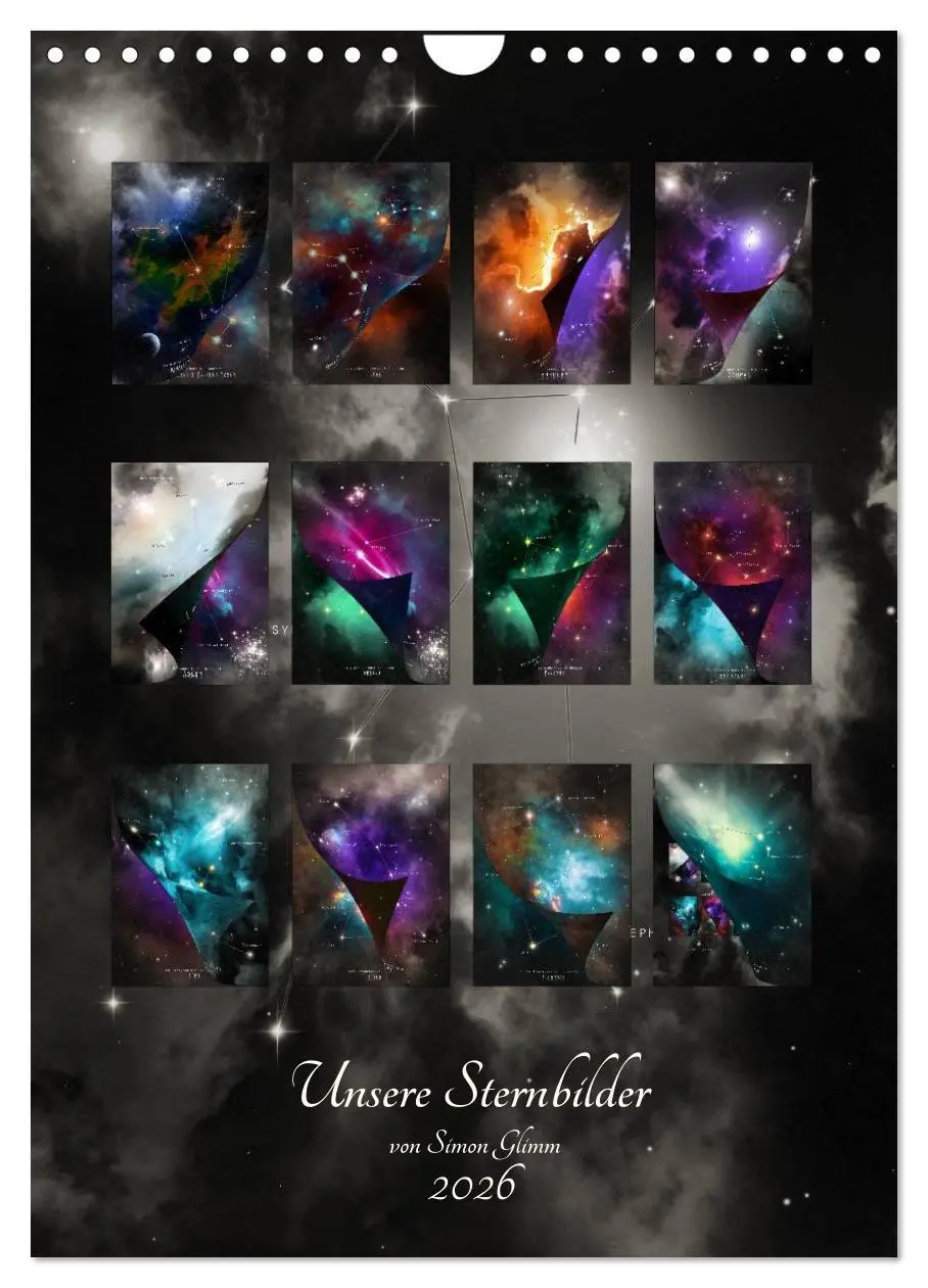 Cover: 9783516426892 | Unsere Sternbilder (Wandkalender 2026 DIN A4 hoch), CALVENDO...