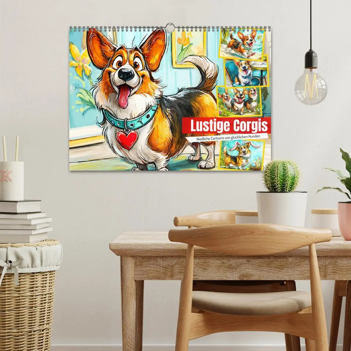 Bild: 9783516596892 | Lustige Corgis. Niedliche Cartoons von glücklichen Hunden...