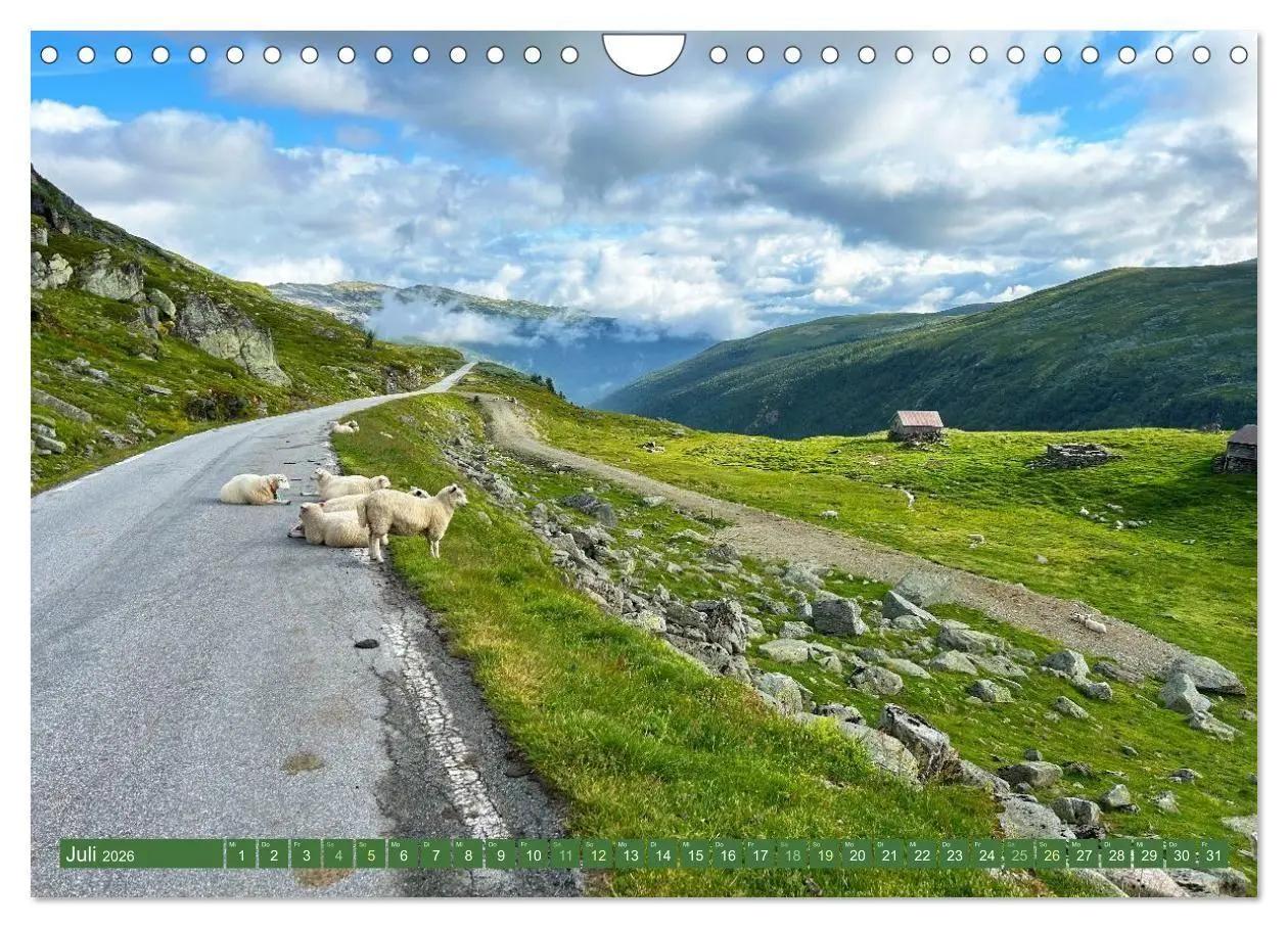 Bild: 9783516666892 | Erlebe mit mir das wilde Norwegen (Wandkalender 2026 DIN A4 quer),...