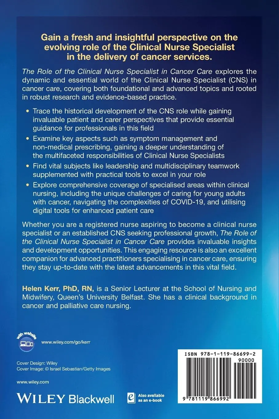 Rückseite: 9781119866992 | The Role of the Clinical Nurse Specialist in Cancer Care | Helen Kerr