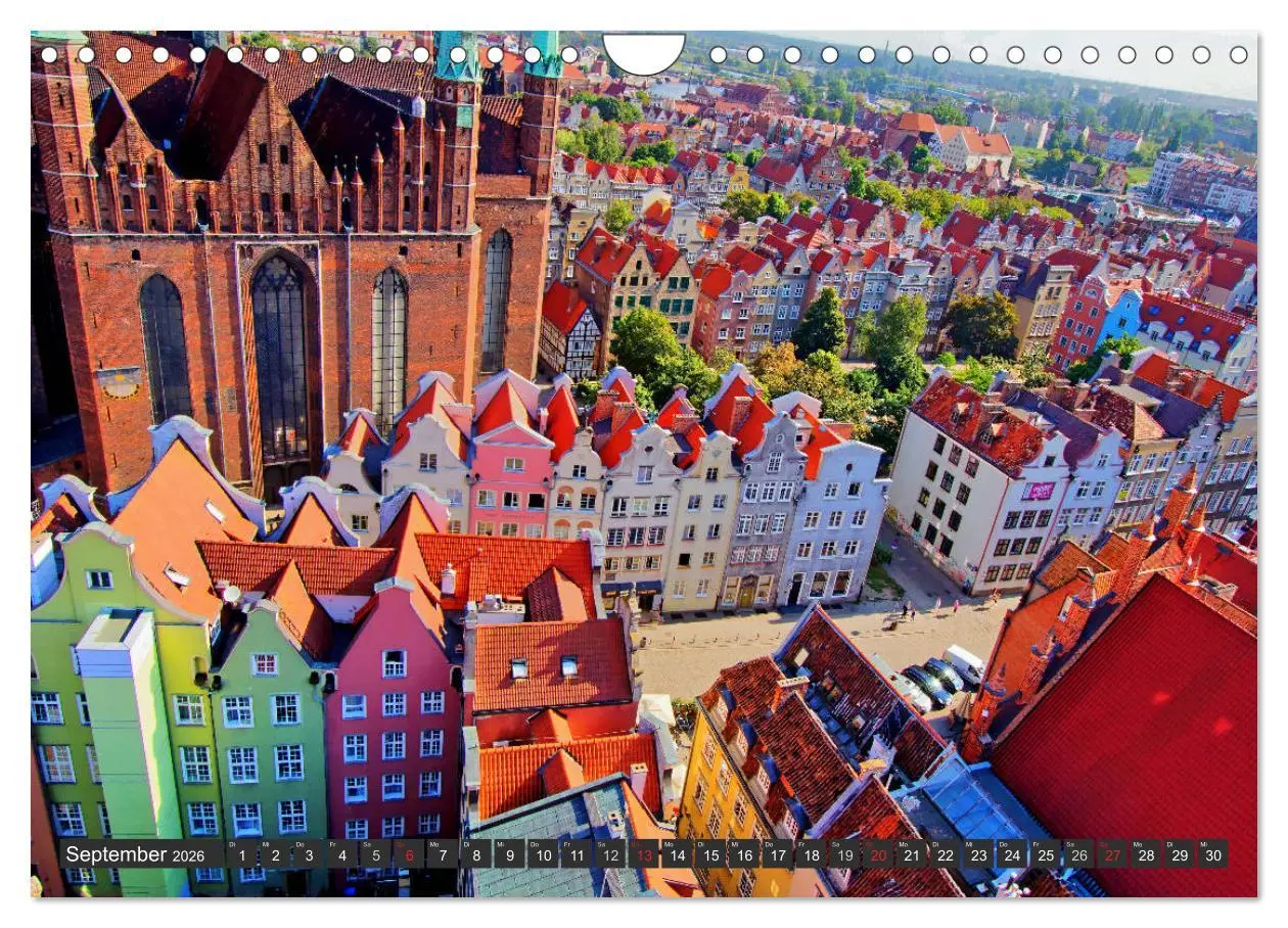 Bild: 9783516106992 | Von Stettin nach Danzig (Wandkalender 2026 DIN A4 quer), CALVENDO...
