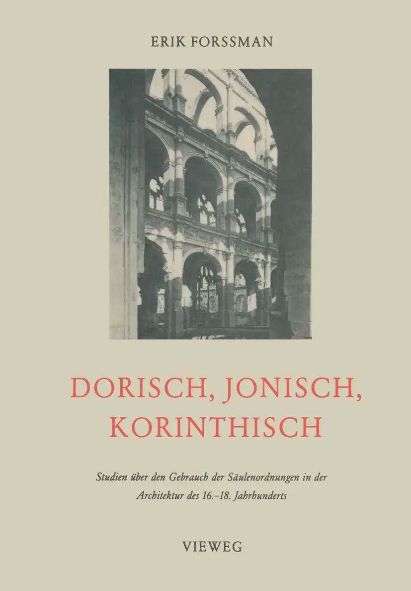Cover: 9783528086992 | Dorisch, Jonisch, Korinthisch | Erik Forssman | Taschenbuch | 160 S.