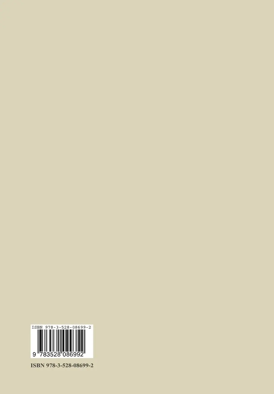 Rückseite: 9783528086992 | Dorisch, Jonisch, Korinthisch | Erik Forssman | Taschenbuch | 160 S.