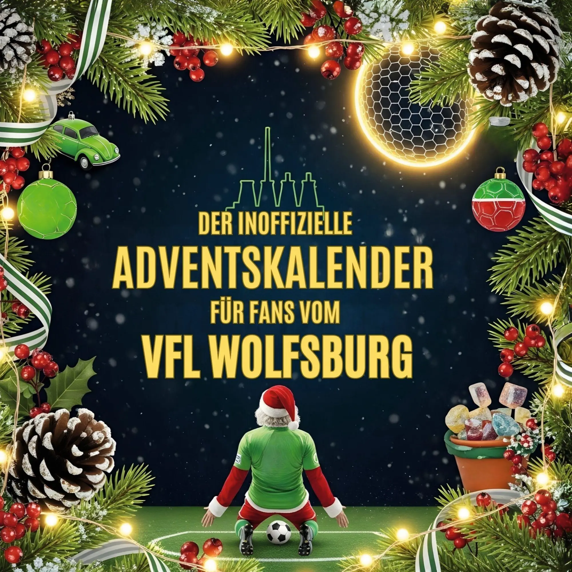 Cover: 9783695306992 | Der inoffizielle Adventskalender für Fans vom VfL Wolfsburg | Hofmann