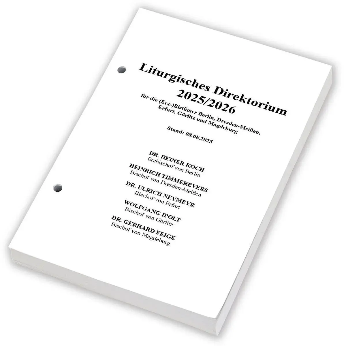 Cover: 9783746266992 | Liturgisches Direktorium 2025/2026 | Loseblatt | 250 S. | Deutsch