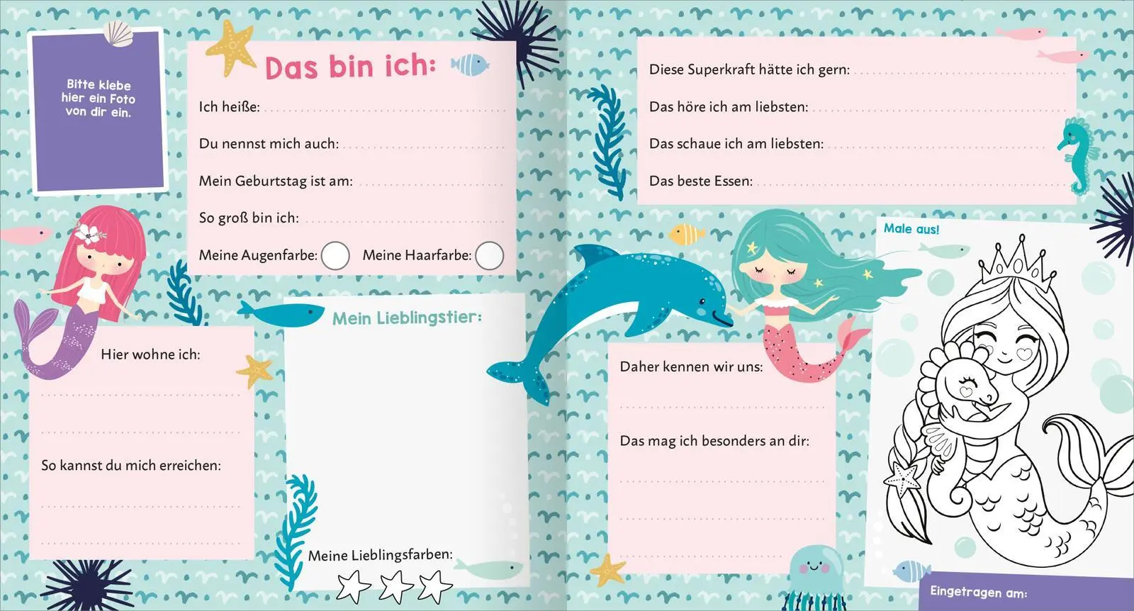 Bild: 4014489137092 | Meine Freunde - Meer | Buch | 64 S. | Deutsch | 2025 | arsEdition GmbH