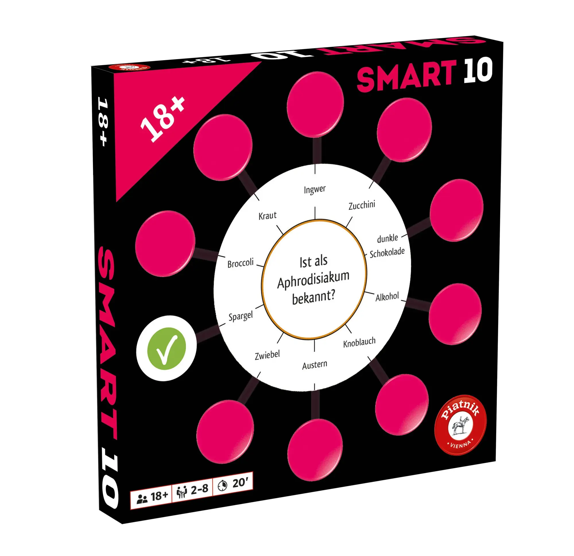 Cover: 9001890727092 | Smart 10 Zusatzfragen 18+ | Spiel | 7270 | Deutsch | 2025