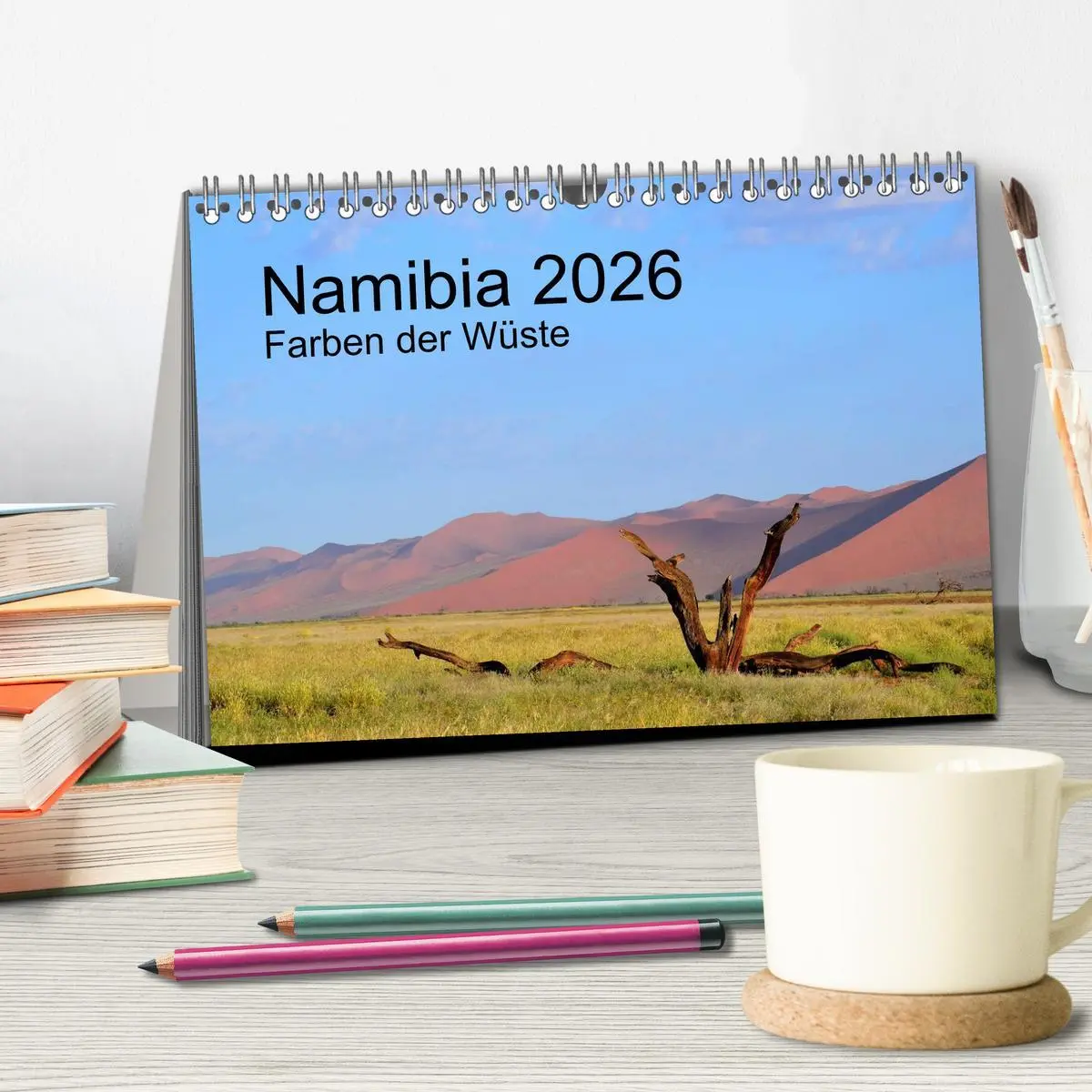 Bild: 9783516167092 | Namibia 2026 Farben der Wüste (Tischkalender 2026 DIN A5 quer),...