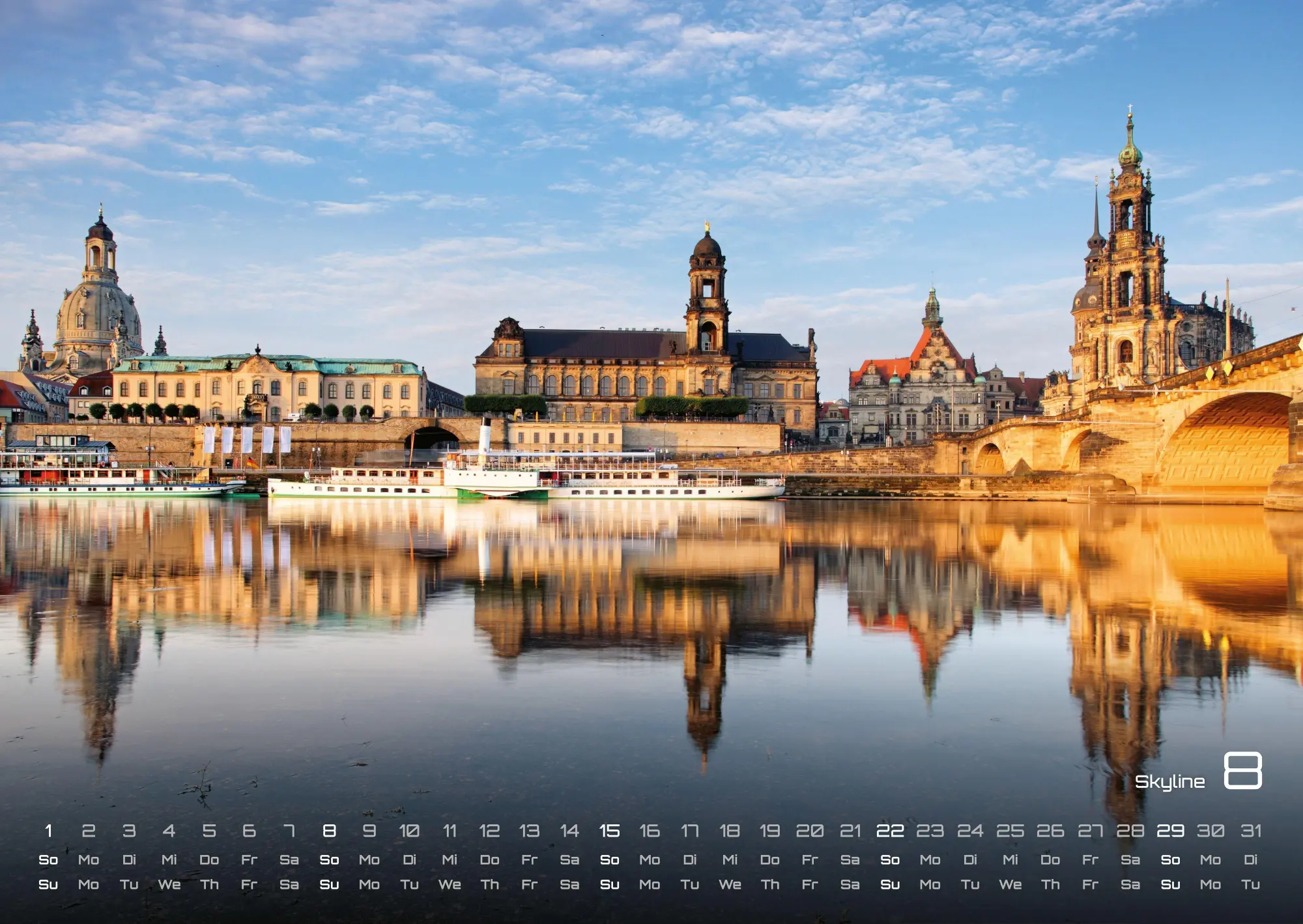 Bild: 9783986737092 | Dresden - magisches Elbflorenz - 2027 - Kalender DIN A2 | GP-Fever. de