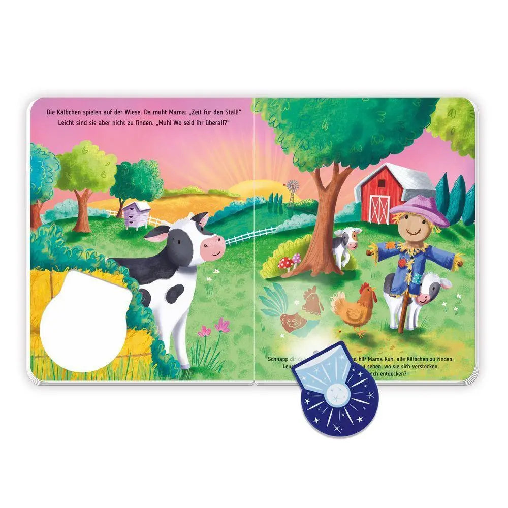 Bild: 9783988027092 | TRÖTSCH - Taschenlampenbuch Leuchte und finde Auf dem Bauernhof Ab...