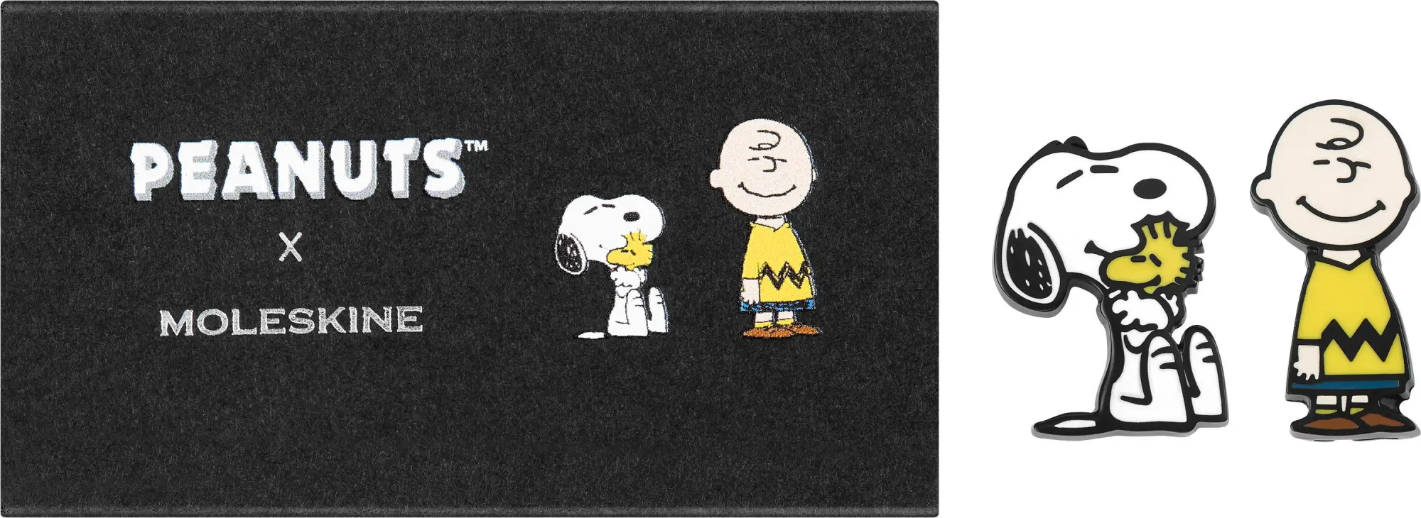 Cover: 8056999277192 | Moleskine Peanuts Bundle limitierte Ausgabe, Pins (2er Set),...