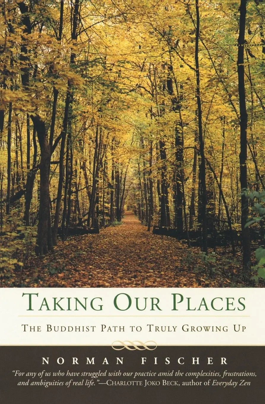 Cover: 9780060587192 | Taking Our Places | The Buddhist Path to Truly Growing Up | Fischer