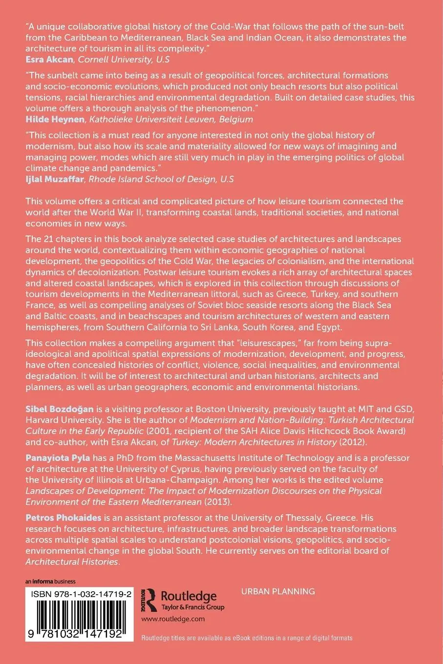 Rückseite: 9781032147192 | Coastal Architectures and Politics of Tourism | Sibel Bozdo¿an (u. a.)