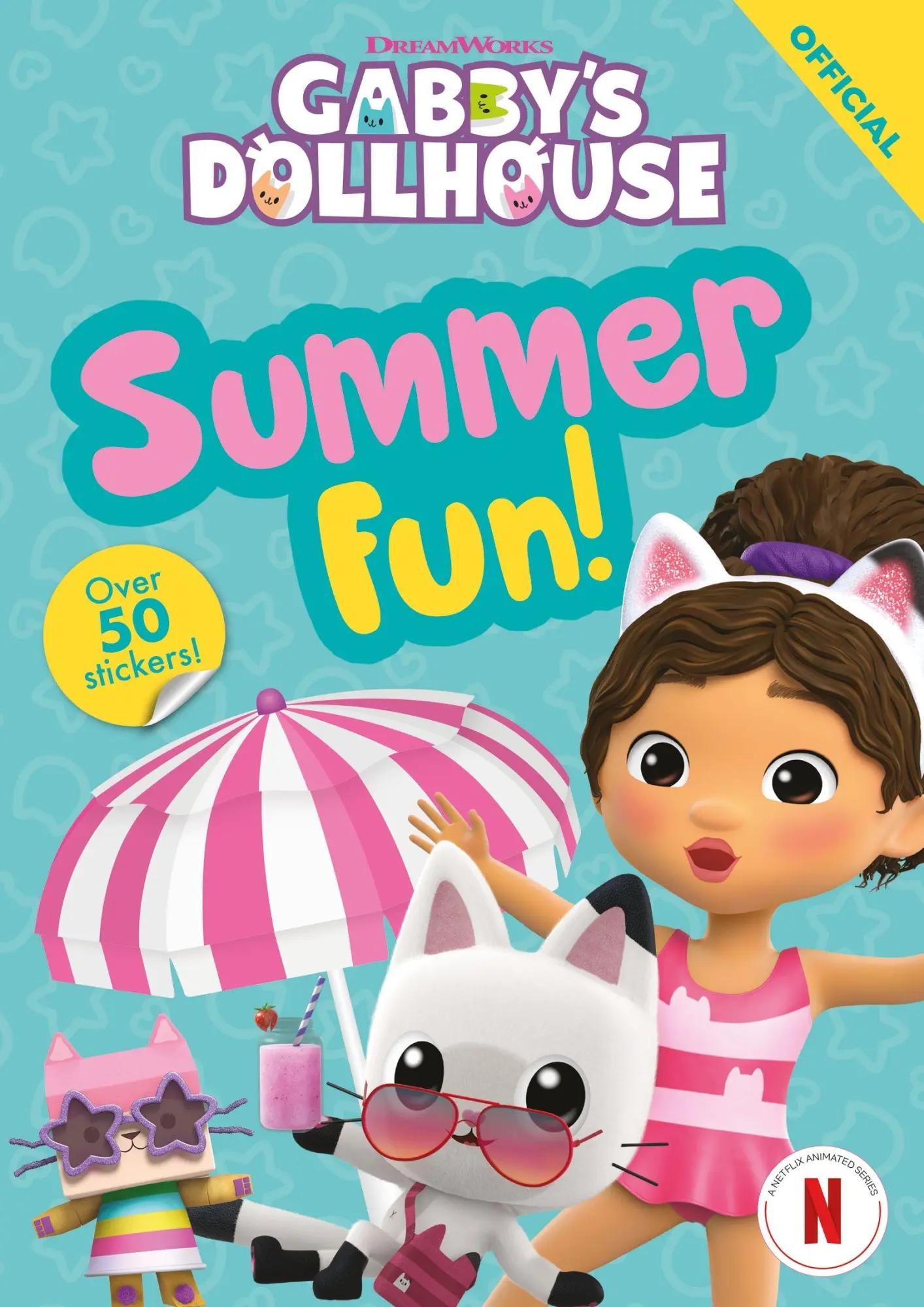 Cover: 9781408377192 | DreamWorks Gabby's Dollhouse: Summer Fun! | Sticker Activity Book