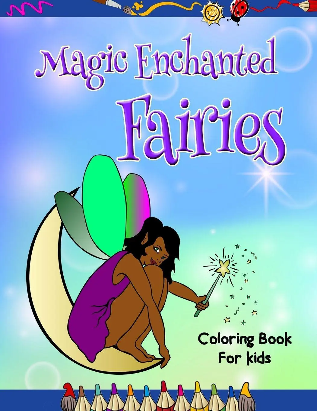 Cover: 9781794797192 | Magic Enchanted Fairies Coloring Book for Kids | Jasmine Taylor | Buch