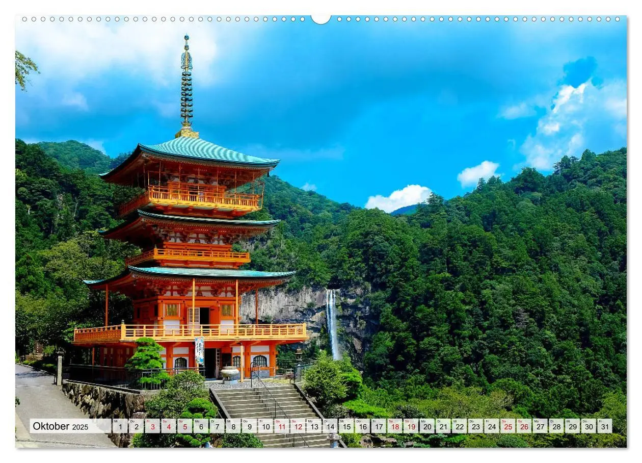Bild: 9783435287192 | Exotische Bilderreise durch Japan (Wandkalender 2025 DIN A2 quer),...