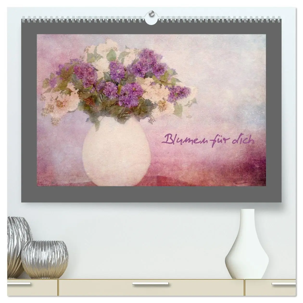 Cover: 9783516227192 | Blumen für dich (hochwertiger Premium Wandkalender 2026 DIN A2...