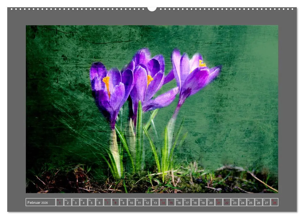 Bild: 9783516227192 | Blumen für dich (hochwertiger Premium Wandkalender 2026 DIN A2...