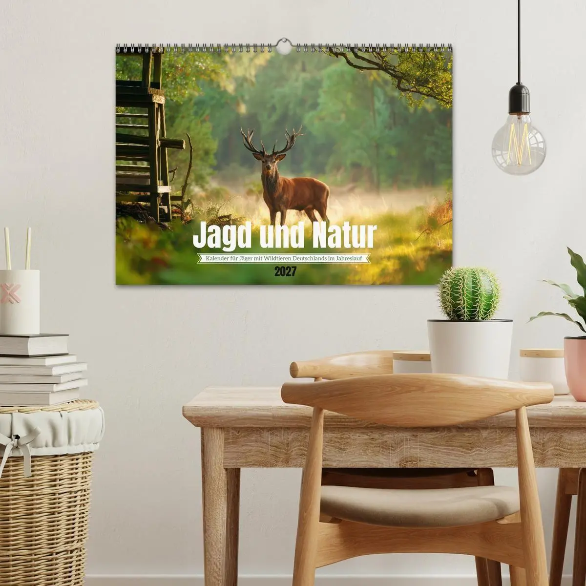 Bild: 9783516847192 | Jagd und Natur - Kalender für Jäger mit Wildtieren Deutschlands im...