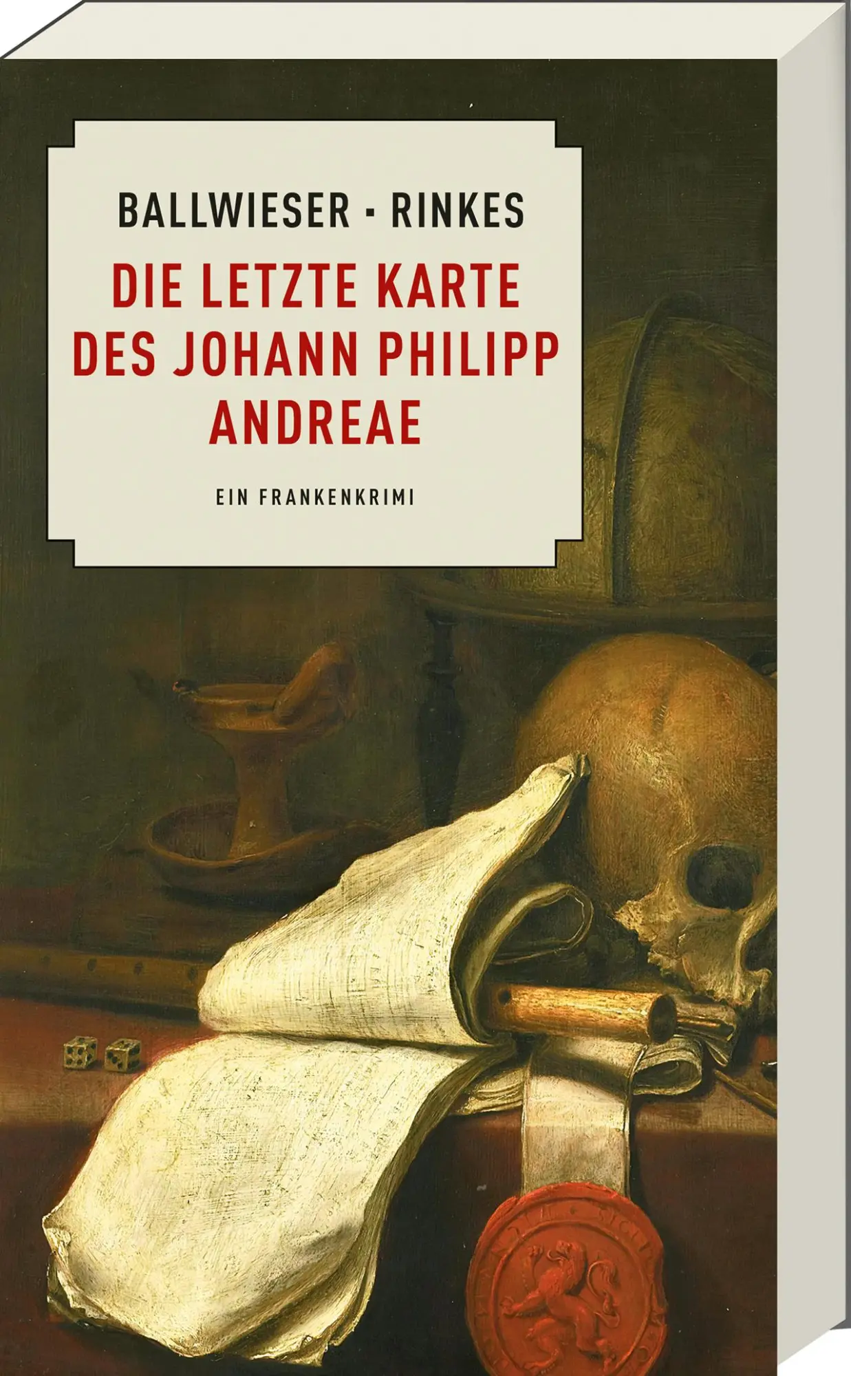 Cover: 9783747207192 | Die letzte Karte des Johann Philipp Andreae | Ein Frankenkrimi | Buch