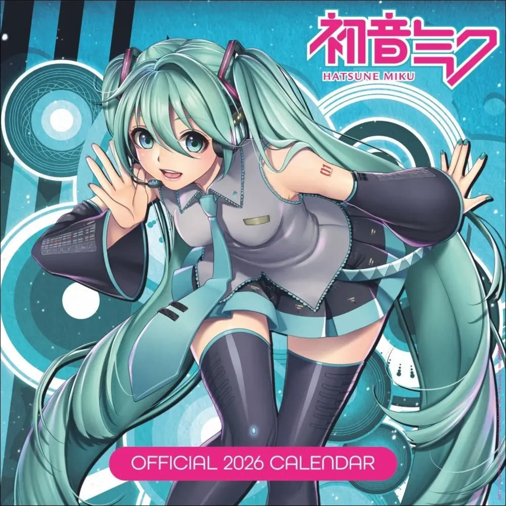 Cover: 9783840197192 | Hatsune Miku Broschurkalender 2026 | Kalender | Englisch | 2026