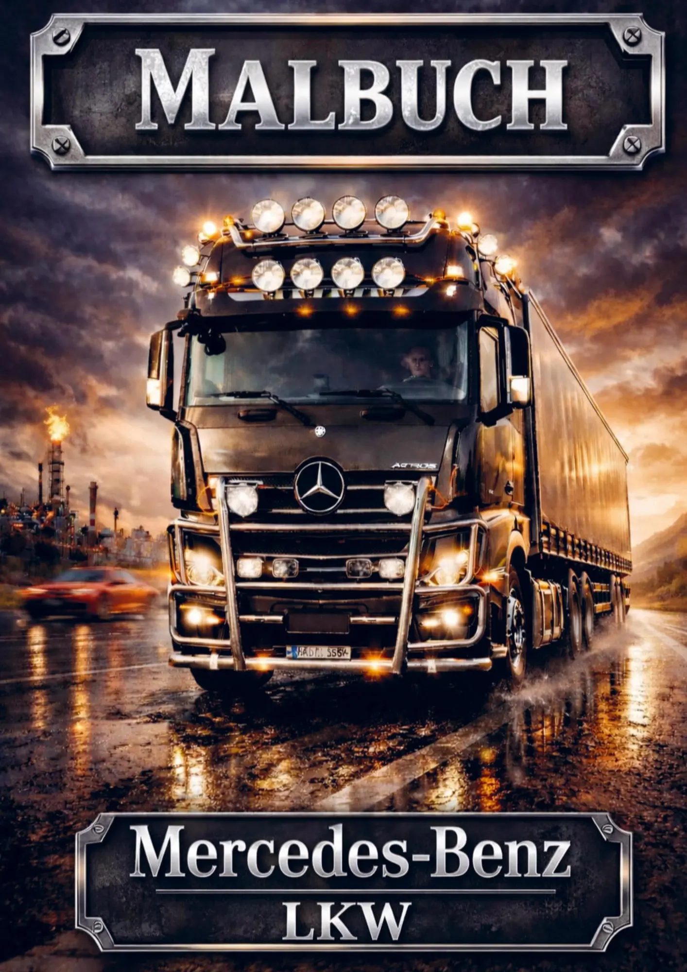 Cover: 9789465387192 | Malbuch, Mercedes Benz LKW | H. Mourits | Taschenbuch | 40 S. | 2026