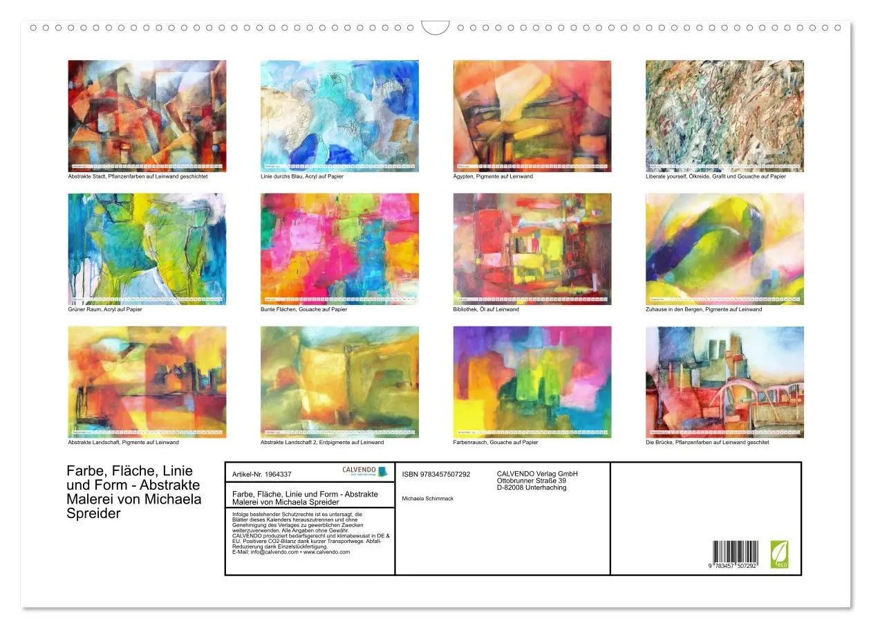 Bild: 9783457507292 | Farbe, Fläche, Linie und Form - Abstrakte Malerei von Michaela...