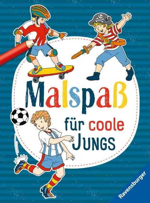 Cover: 9783473417292 | Malspaß für coole Jungs ab 4 Jahren | Roger De Klerk | Taschenbuch