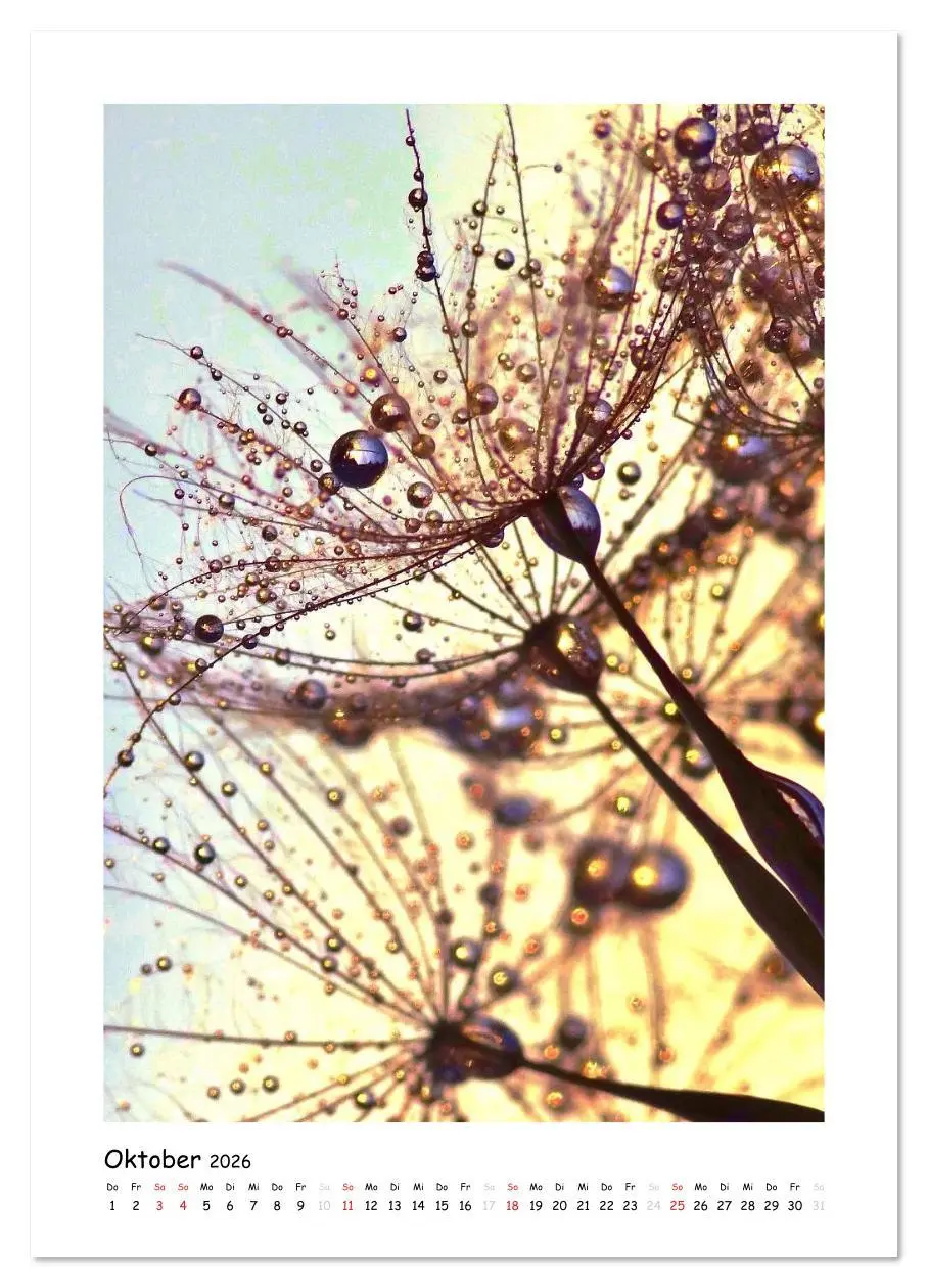 Bild: 9783516457292 | Die Pusteblume neu erleben (hochwertiger Premium Wandkalender 2026...