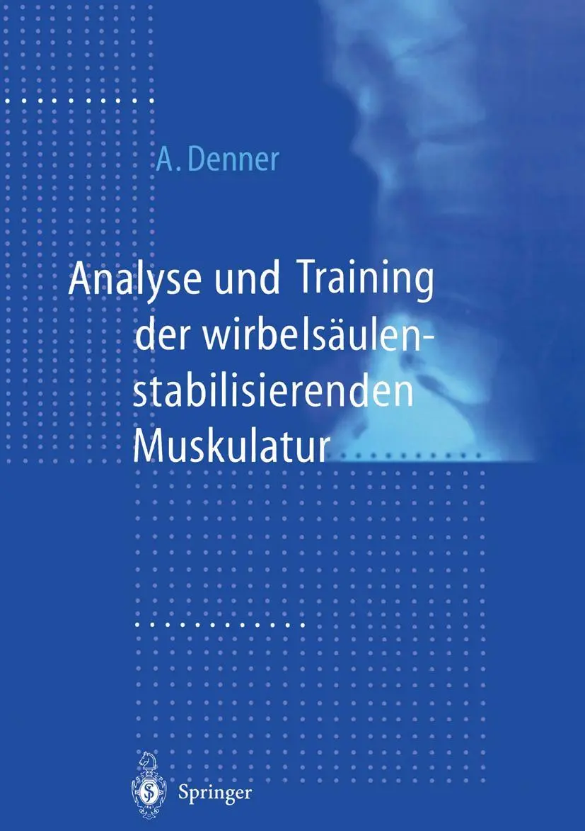 Cover: 9783642637292 | Analyse und Training der wirbelsäulenstabilisierenden Muskulatur | xii