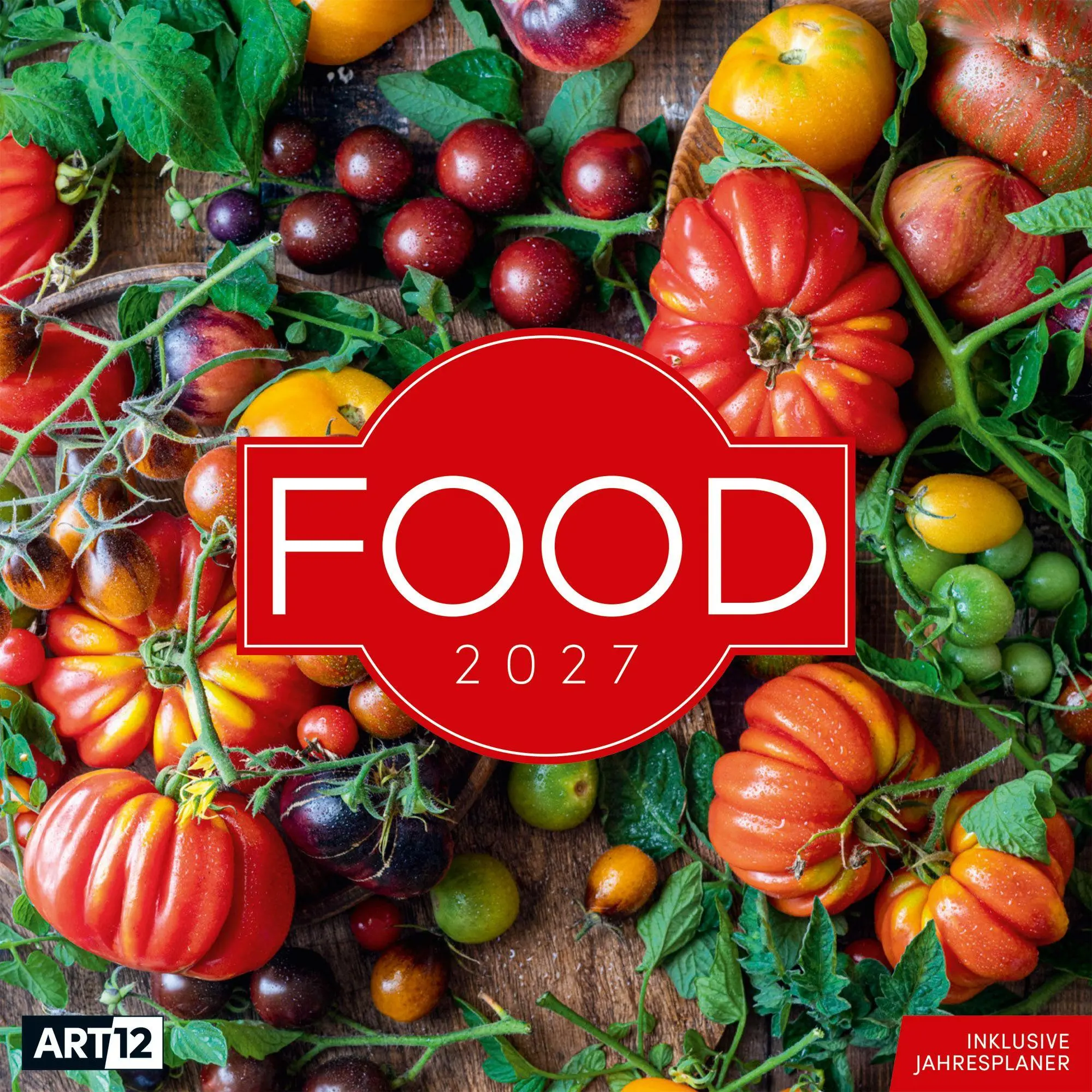 Cover: 9783838447292 | Food Kalender 2027 - 30x30 - Art12 | Ackermann Kunstverlag GmbH | 2027