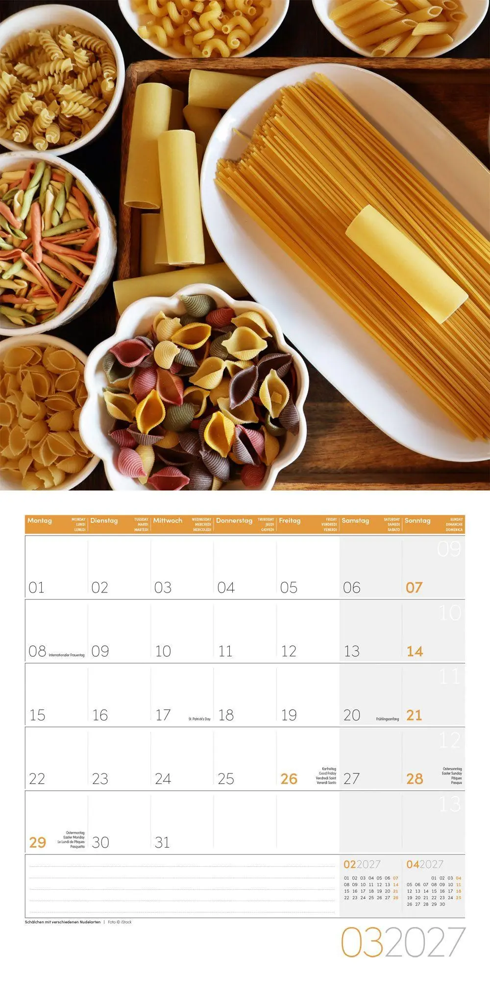 Bild: 9783838447292 | Food Kalender 2027 - 30x30 - Art12 | Ackermann Kunstverlag GmbH | 2027
