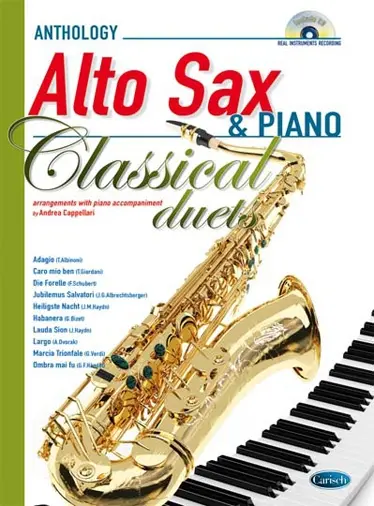 Cover: 9788850727292 | Classical Duets - Alto Saxophone/Piano | Andrea Cappellari | Buch + CD