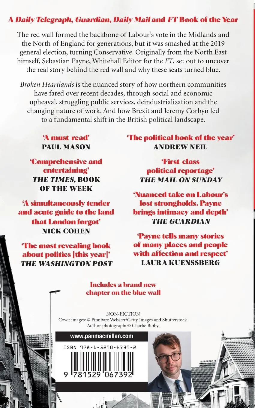 Rückseite: 9781529067392 | Broken Heartlands | A Journey Through Labour's Lost England | Payne