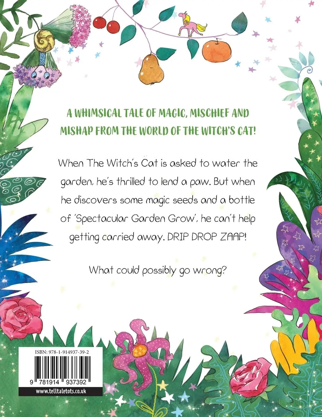 Rückseite: 9781914937392 | The Witch's Cat Goes Wild | Kirstie Watson | Taschenbuch | Englisch