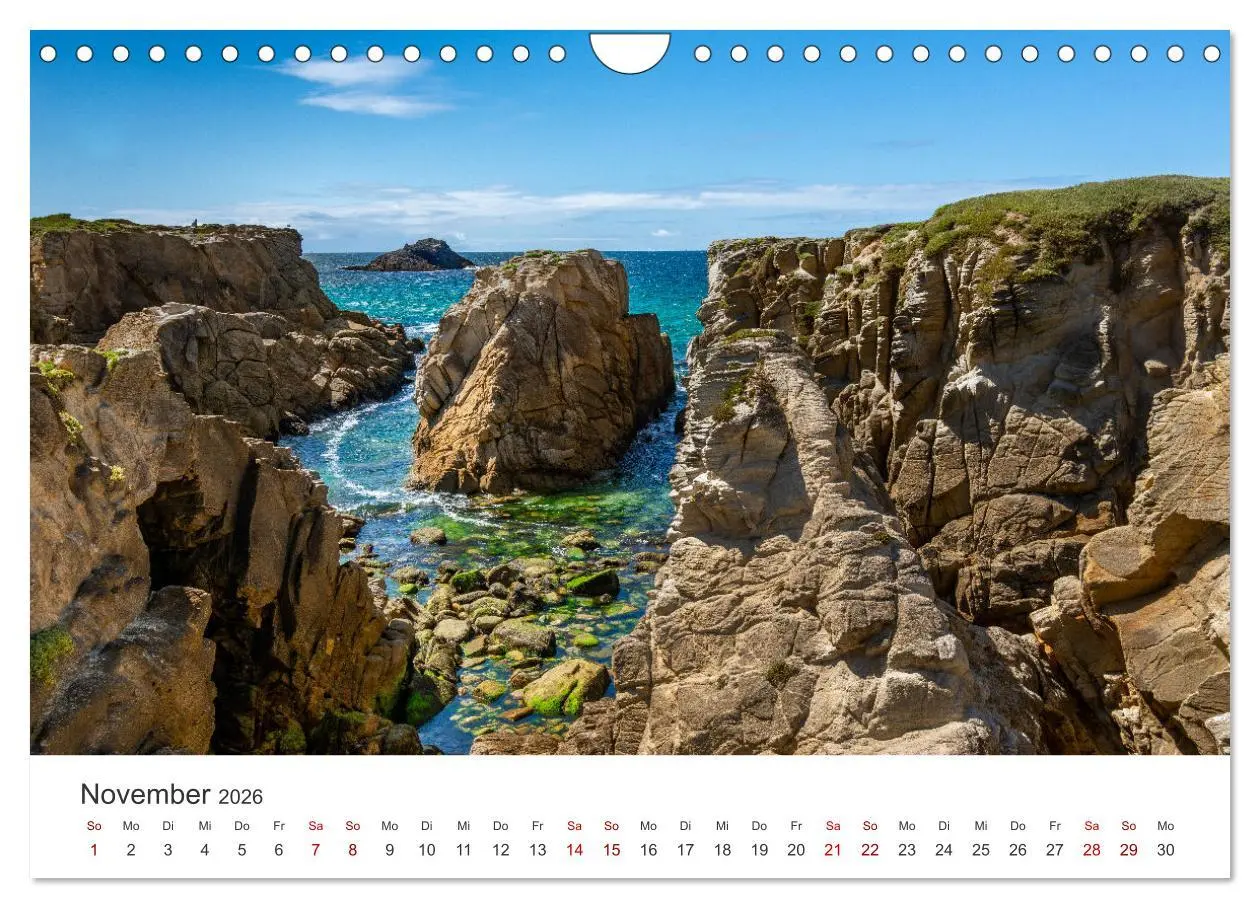 Bild: 9783457357392 | Die Bretagne - Traumpfade (Wandkalender 2026 DIN A4 quer), CALVENDO...