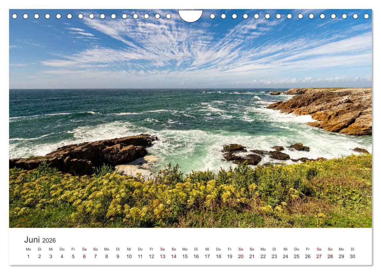 Bild: 9783457357392 | Die Bretagne - Traumpfade (Wandkalender 2026 DIN A4 quer), CALVENDO...