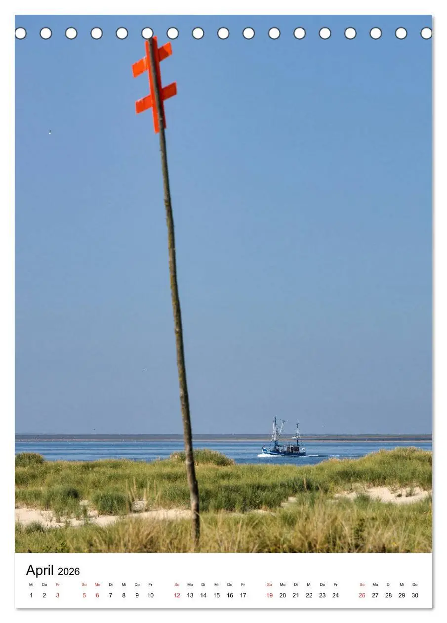 Bild: 9783516377392 | Dein Langeoog - Der besondere Blick (Tischkalender 2026 DIN A5...