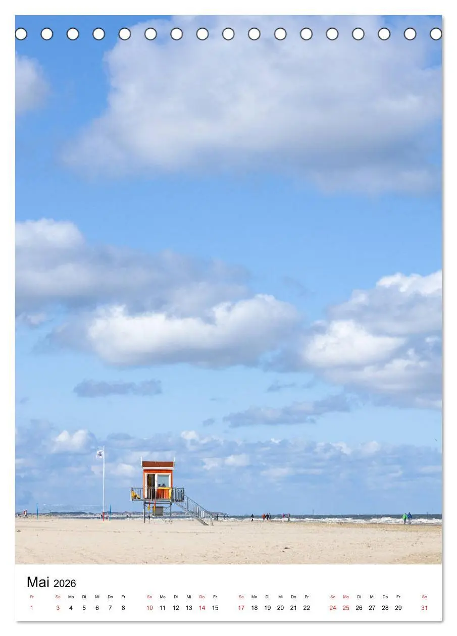Bild: 9783516377392 | Dein Langeoog - Der besondere Blick (Tischkalender 2026 DIN A5...