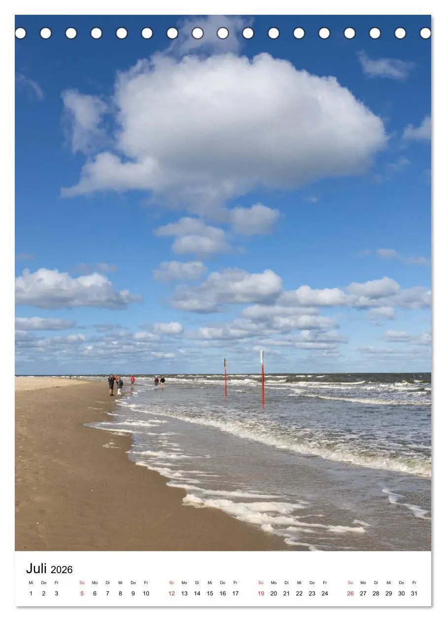 Bild: 9783516377392 | Dein Langeoog - Der besondere Blick (Tischkalender 2026 DIN A5...