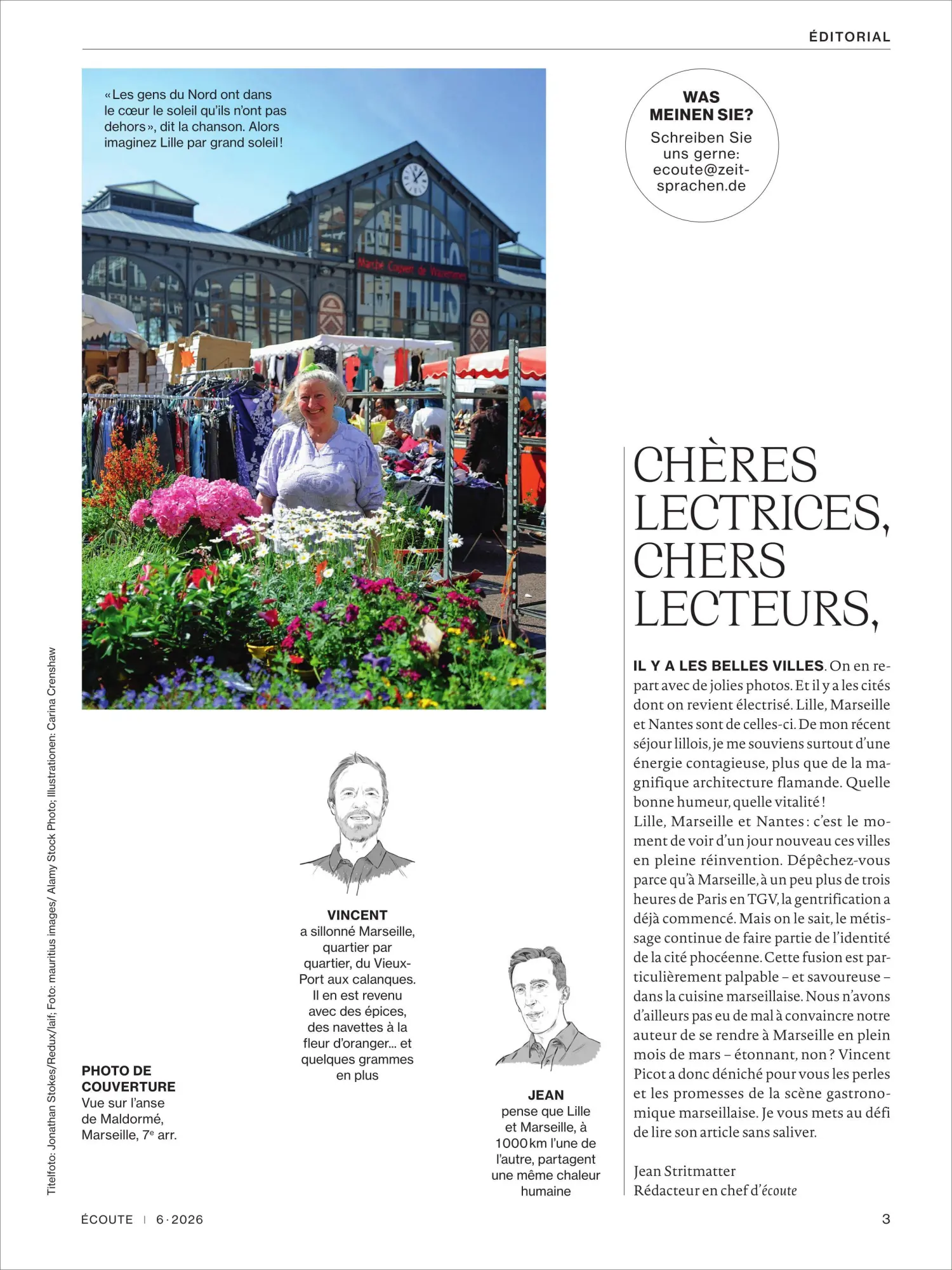 Bild: 9783689877392 | Écoute Magazin 6/26 | Marseille, Lille, Nantes. Jetzt oder nie! | GmbH