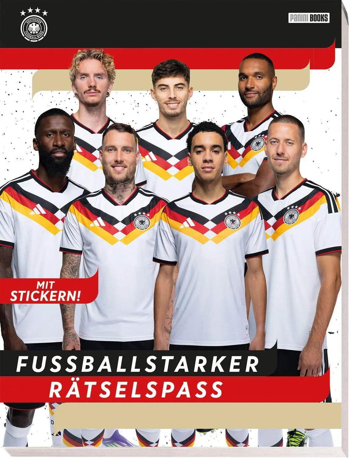 Cover: 9783833247392 | DFB: Fußballstarker Rätselspaß | Rätselblock mit Stickern | Buch