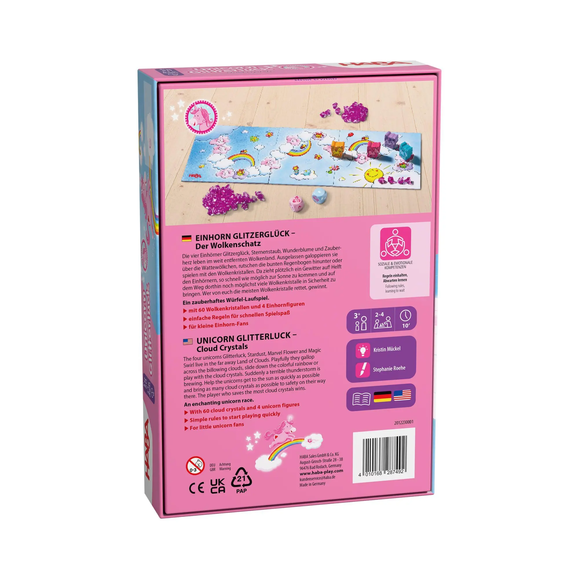 Bild: 4010168287492 | Einhorn Glitzerglück - Der Wolkenschatz | Spiel | Deutsch | 2025