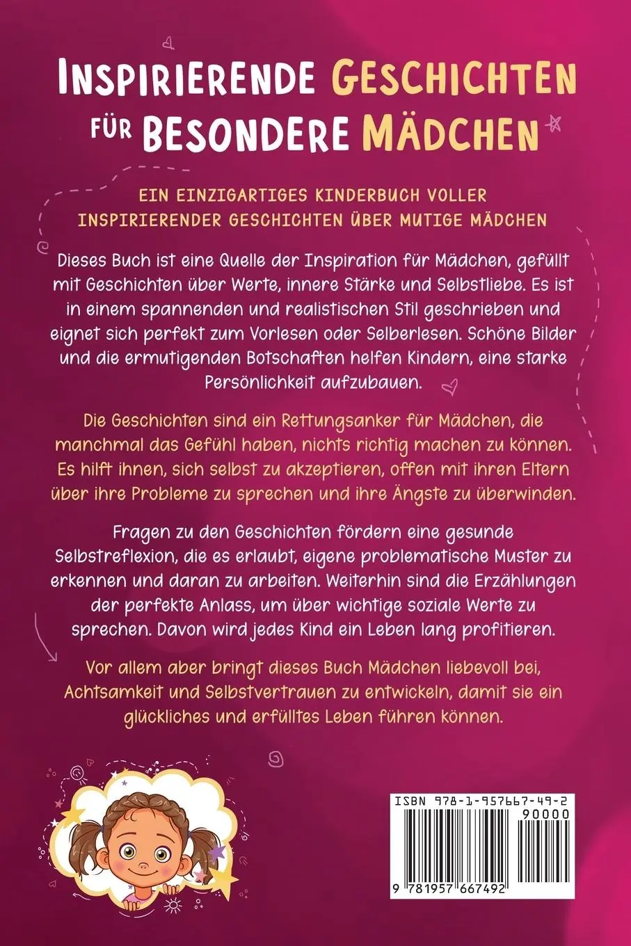 Rückseite: 9781957667492 | Inspirierende Geschichten für besondere Mädchen | Emma Lindt | Buch