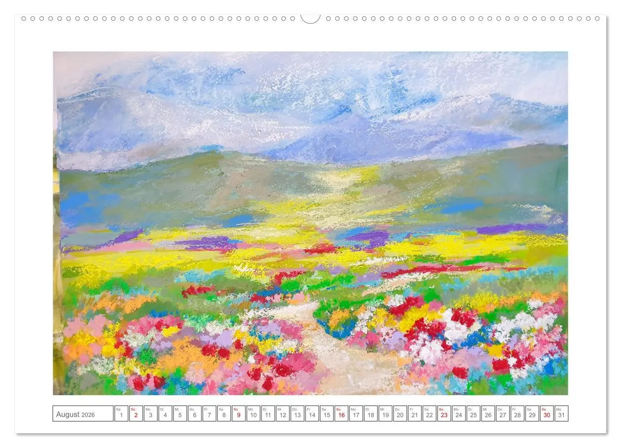 Bild: 9783457417492 | Im Rausch der Blüten - Farbenfroh gemalte Blumenwiesen...