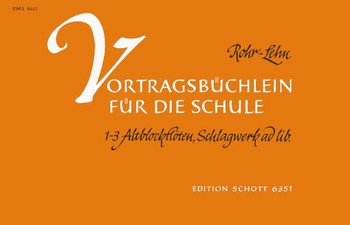 Cover: 9790001067492 | Treble Recorder Method for Beginners | Franz Lehn_Heinrich Rohr | Buch