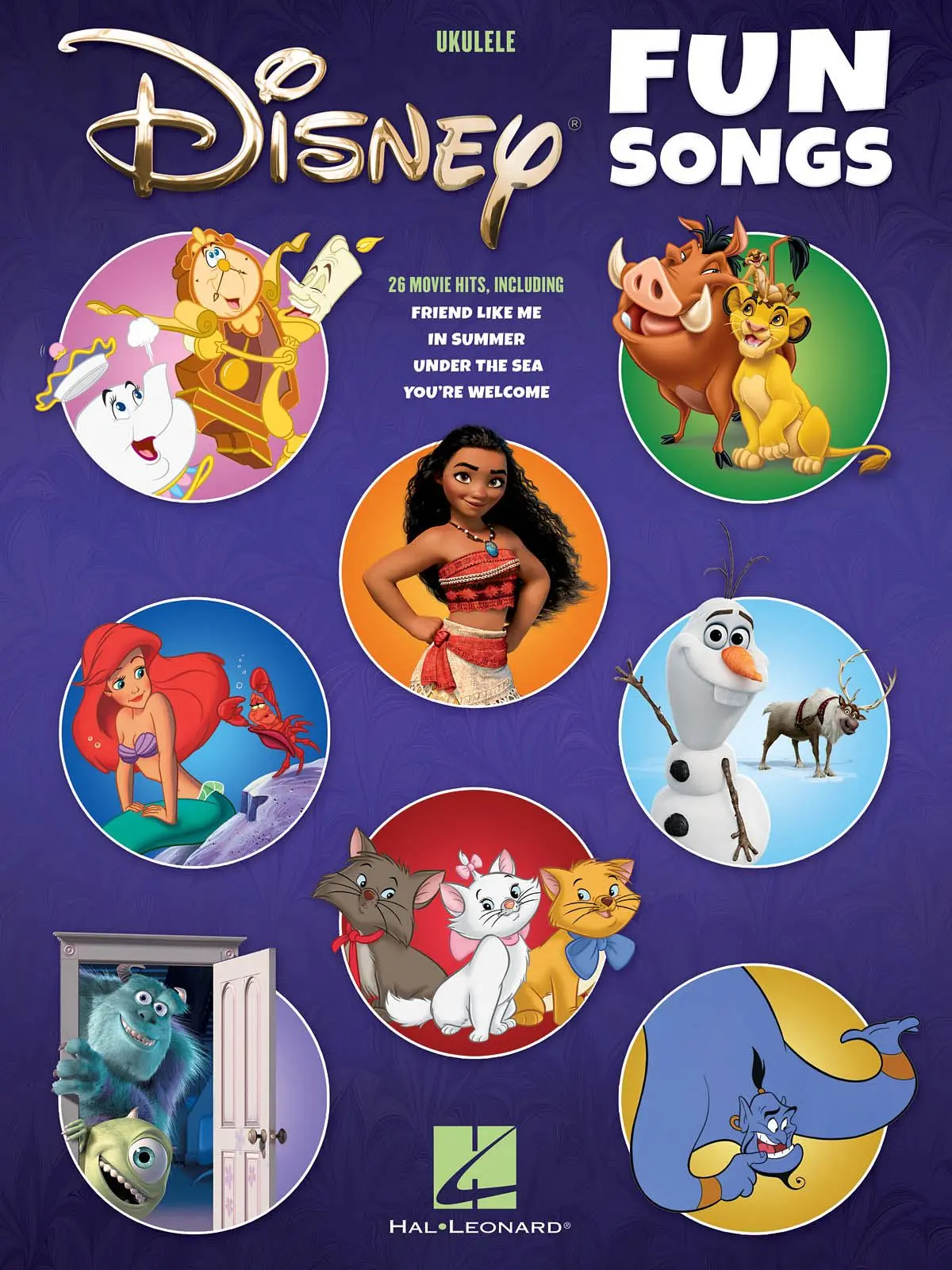 Cover: 888680927592 | Disney Fun Songs for Ukulele | Ukulele | Buch | 2019 | Hal Leonard