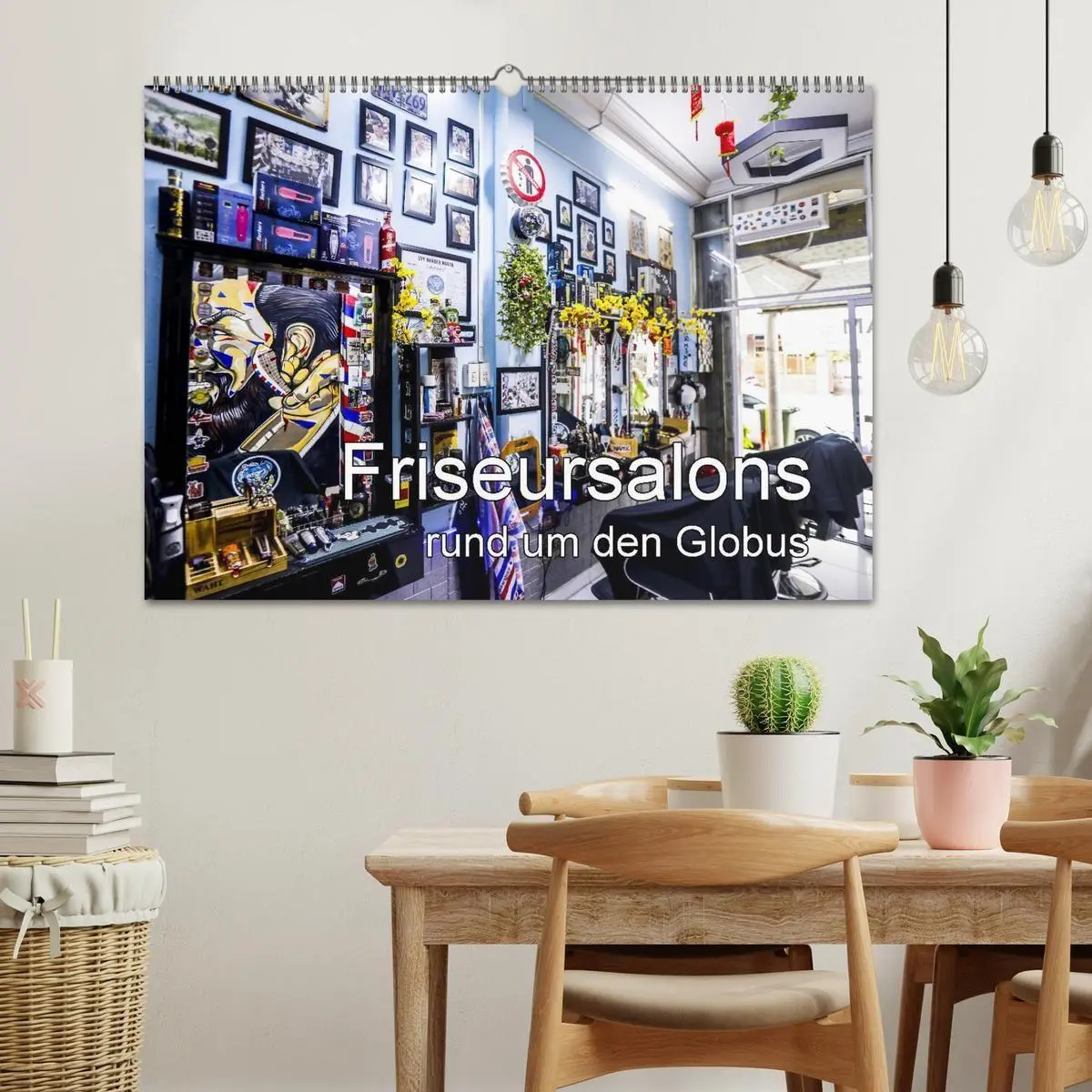 Bild: 9783516667592 | Friseursalons rund um den Globus (Wandkalender 2026 DIN A2 quer),...